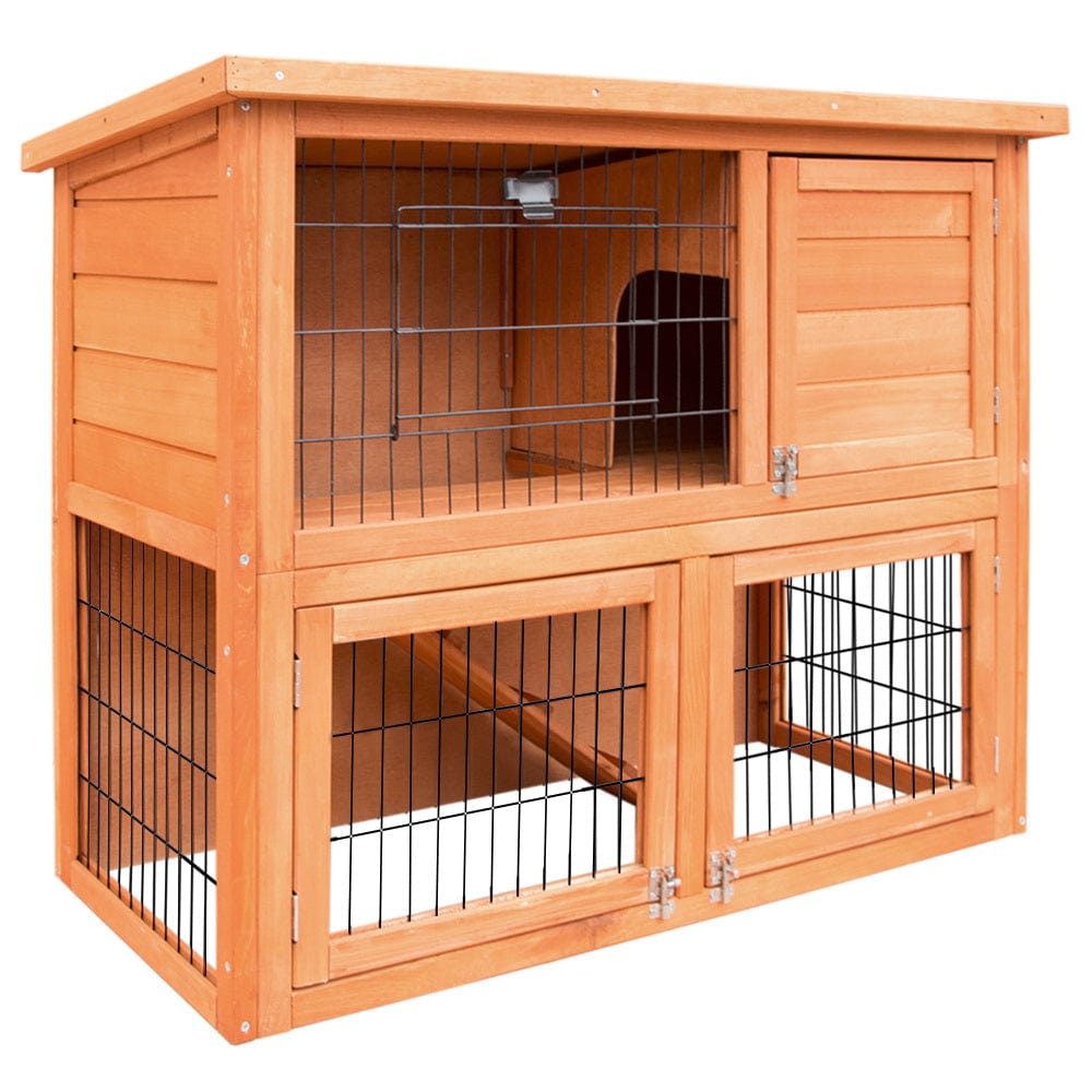Spud Jax Petshop i.Pet Chicken Coop Rabbit Hutch 88cm x 40cm x 76cm Large Chicken Coop House Run Wooden Cage Outdoor i.Pet Chicken Coop Rabbit Hutch 88cm x 40cm x 76cm Large Chicken Coop House Run Wooden Cage Outdoor Pet Care
