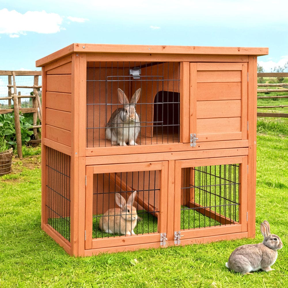 Spud Jax Petshop i.Pet Chicken Coop Rabbit Hutch 88cm x 40cm x 76cm Large Chicken Coop House Run Wooden Cage Outdoor i.Pet Chicken Coop Rabbit Hutch 88cm x 40cm x 76cm Large Chicken Coop House Run Wooden Cage Outdoor Pet Care
