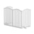 Spud Jax Petshop i.Pet Dog Playpen Enclosure 4 Panel Pet Fence Wooden Play Pen Pet Care > Dog Supplies