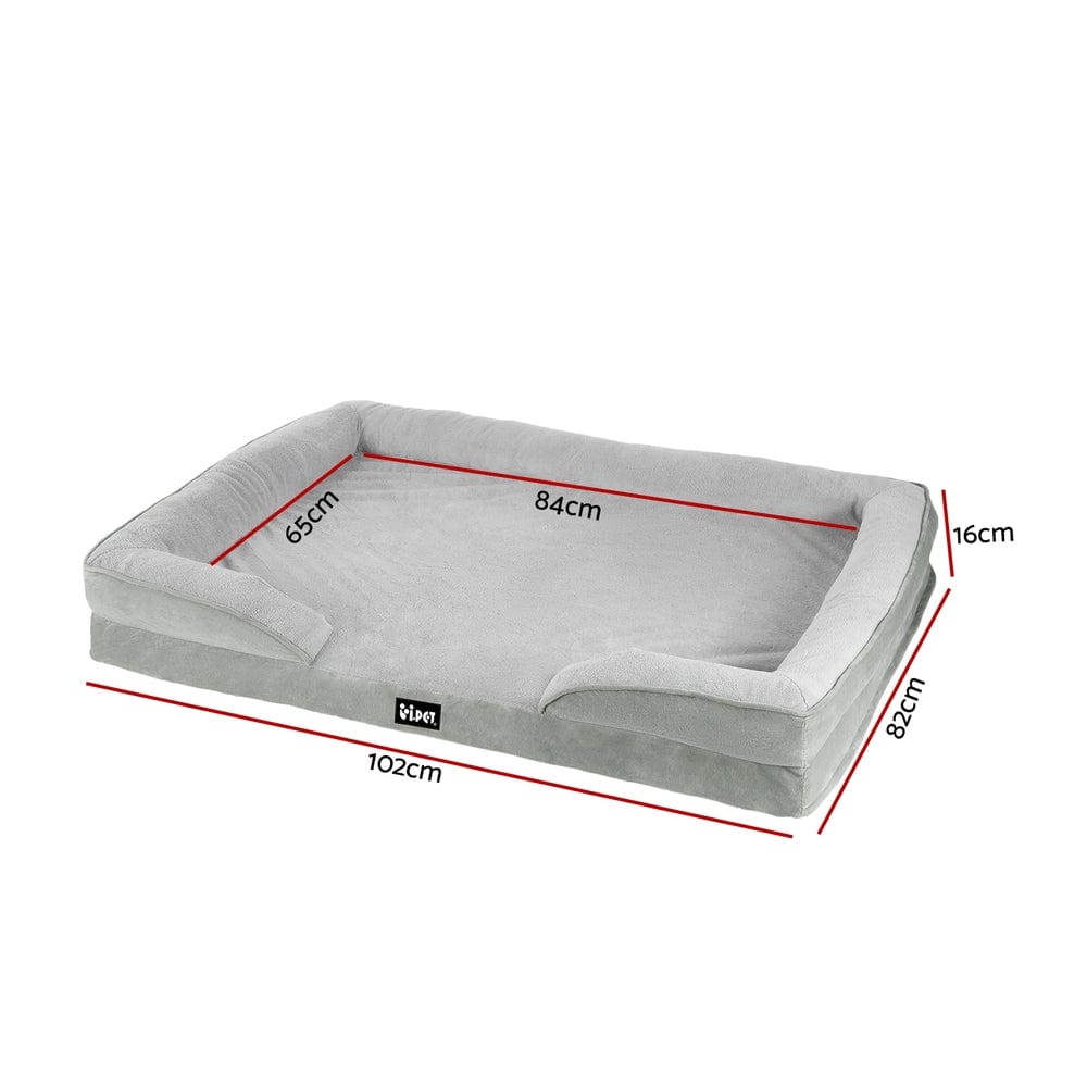 Spud Jax Petshop i.Pet Pet Bed Dog Calming Soft Cushion Egg Crate Large Sofa Removable Washable i.Pet Pet Bed Dog Calming Soft Cushion Egg Crate Large Sofa Removable Washable Pet Care > Dog Supplies > Dog Beds