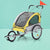 Spud Jax Petshop i.Pet Pet Bike Trailer Dog Stroller Pram Bicycle Large Travel Cycling Foldable Pet Care > Cat Supplies