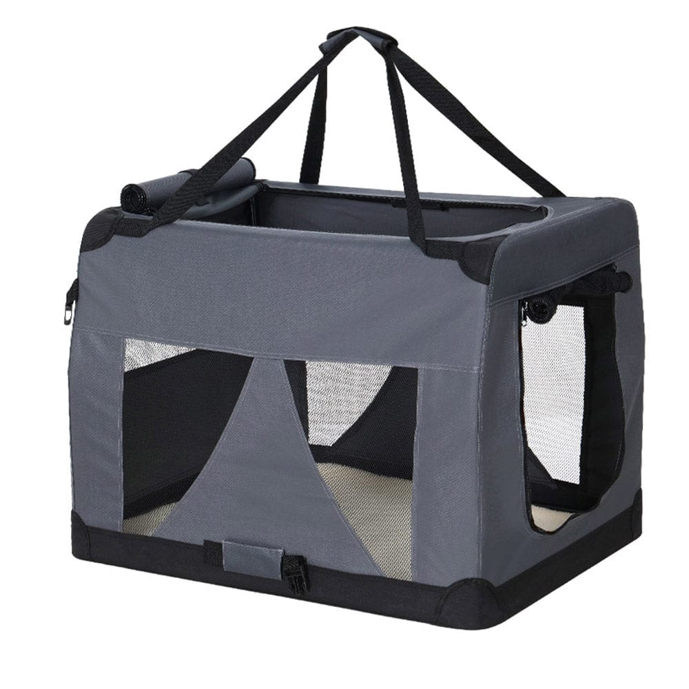 Spud Jax Petshop i.Pet Pet Carrier Soft Crate Dog Cat Travel 121x80CM Portable Foldable Car 4XL i.Pet Pet Carrier Soft Crate Dog Cat Travel 121x80CM Portable Foldable Car 4XL Pet Care > Cat Supplies > Cat Carriers & Crates