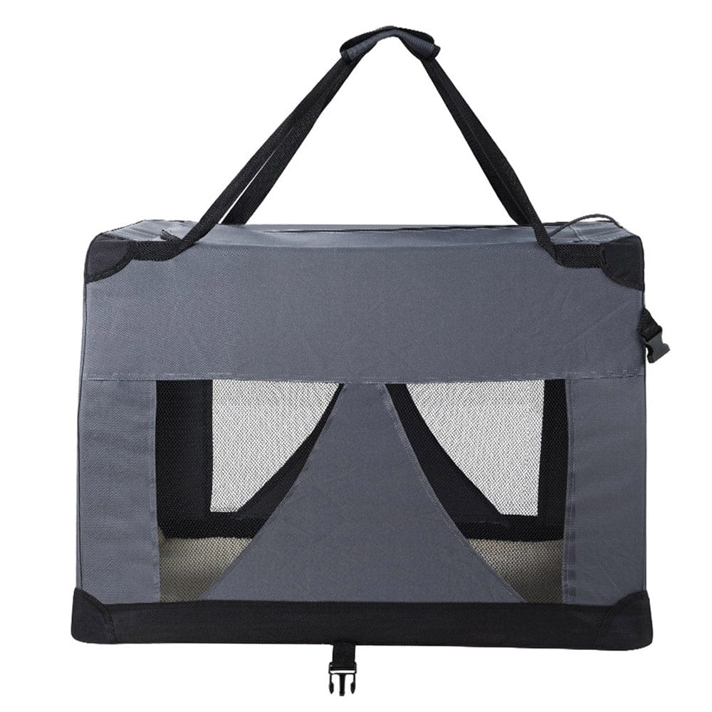 Spud Jax Petshop i.Pet Pet Carrier Soft Crate Dog Cat Travel 121x80CM Portable Foldable Car 4XL i.Pet Pet Carrier Soft Crate Dog Cat Travel 121x80CM Portable Foldable Car 4XL Pet Care > Cat Supplies > Cat Carriers & Crates