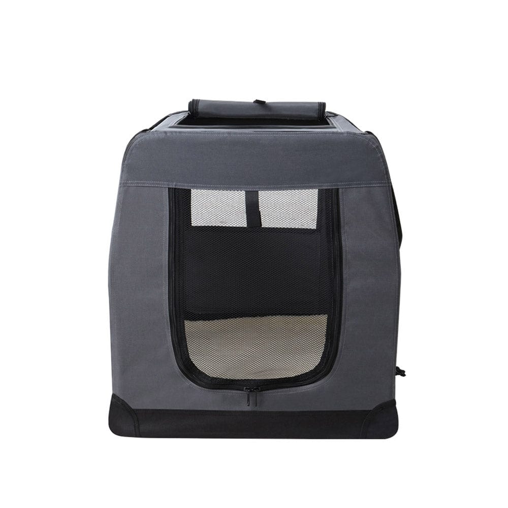 Spud Jax Petshop i.Pet Pet Carrier Soft Crate Dog Cat Travel 82x58CM Portable Foldable Car XL i.Pet Pet Carrier Soft Crate Dog Cat Travel 82x58CM Portable Foldable Car XL Pet Care > Cat Supplies > Cat Carriers & Crates