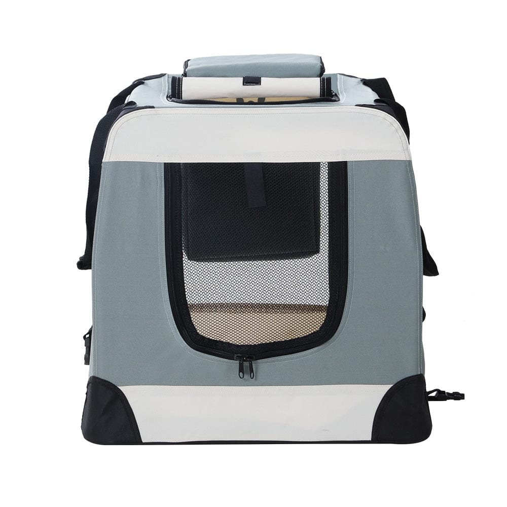 Spud Jax Petshop i.Pet Pet Carrier Soft Crate Dog Cat Travel 90x61CM Portable Foldable Car 2XL i.Pet Pet Carrier Soft Crate Dog Cat Travel 90x61CM Portable Foldable Car 2XL Pet Care > Cat Supplies > Cat Carriers & Crates