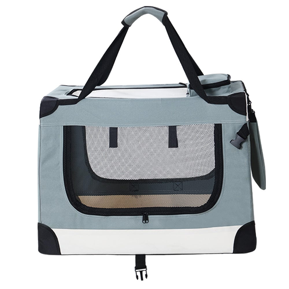 Spud Jax Petshop i.Pet Pet Carrier Soft Crate Dog Cat Travel 90x61CM Portable Foldable Car 2XL i.Pet Pet Carrier Soft Crate Dog Cat Travel 90x61CM Portable Foldable Car 2XL Pet Care > Cat Supplies > Cat Carriers & Crates