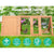 Spud Jax Petshop i.Pet Rabbit Hutch Chicken Coop 119cm x 51cm x 44cm Chicken Coop Large Run Wooden Cage Outdoor i.Pet Rabbit Hutch Chicken Coop 119cm x 51cm x 44cm Chicken Coop Large Run Wooden Cage Outdoor Pet Care