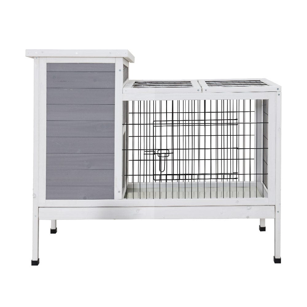Spud Jax Petshop i.Pet Rabbit Hutch Chicken Coop 97cm x 49cm x 86cm Chicken Coop Large Run Wooden Outdoor Cage House i.Pet Rabbit Hutch Chicken Coop 97cm x 49cm x 86cm Chicken Coop Large Run Wooden Outdoor Cage House Home & Garden