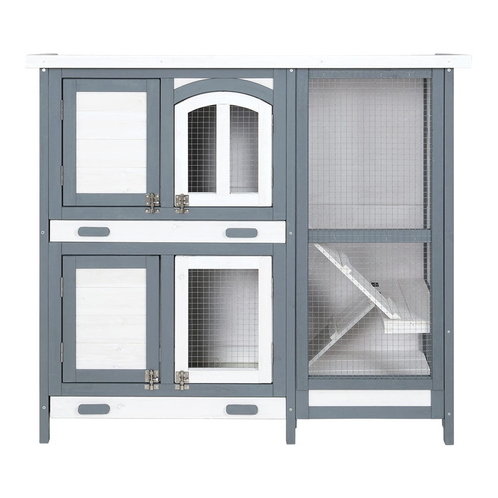 Spud Jax Petshop i.Pet Rabbit Hutch Chicken Coop 98cm x 45cm x 92cm Chicken Coop Large Wooden House Run Cage Outdoor i.Pet Rabbit Hutch Chicken Coop 98cm x 45cm x 92cm Chicken Coop Large Wooden House Run Cage Outdoor Pet Care