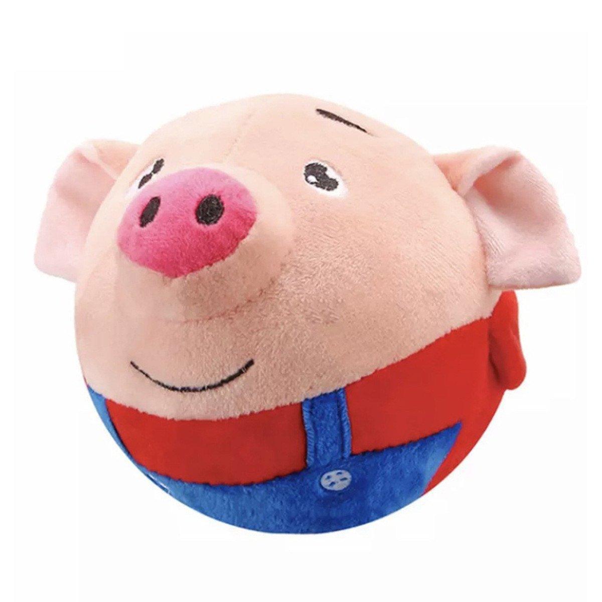 Spud Jax Petshop Interactive Jumping Pig Toy for Pets Dogs Cats Fun Animal Bouncing Play Toy - Red Interactive Jumping Pig Toy for Pets Dogs Cats Fun Animal Bouncing Play Toy - Red Pet Care > Dog Supplies > Dog Apparel