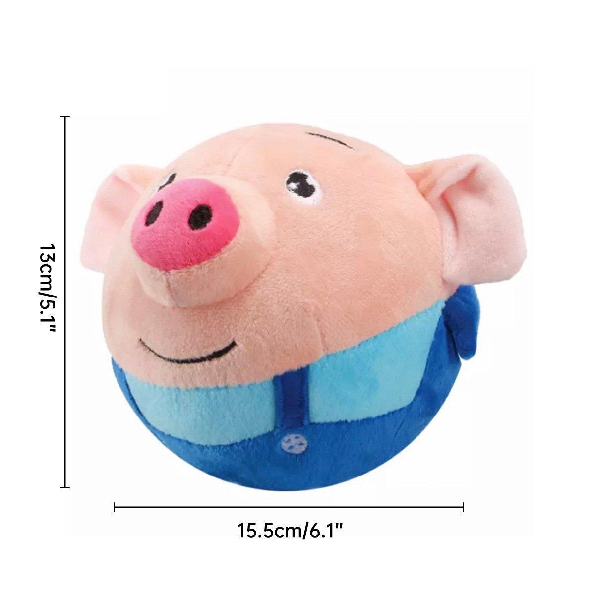 Spud Jax Petshop Interactive Jumping Pig Toy for Pets Dogs Cats Fun Animal Bouncing Play Toy - Red Interactive Jumping Pig Toy for Pets Dogs Cats Fun Animal Bouncing Play Toy - Red Pet Care > Dog Supplies > Dog Apparel