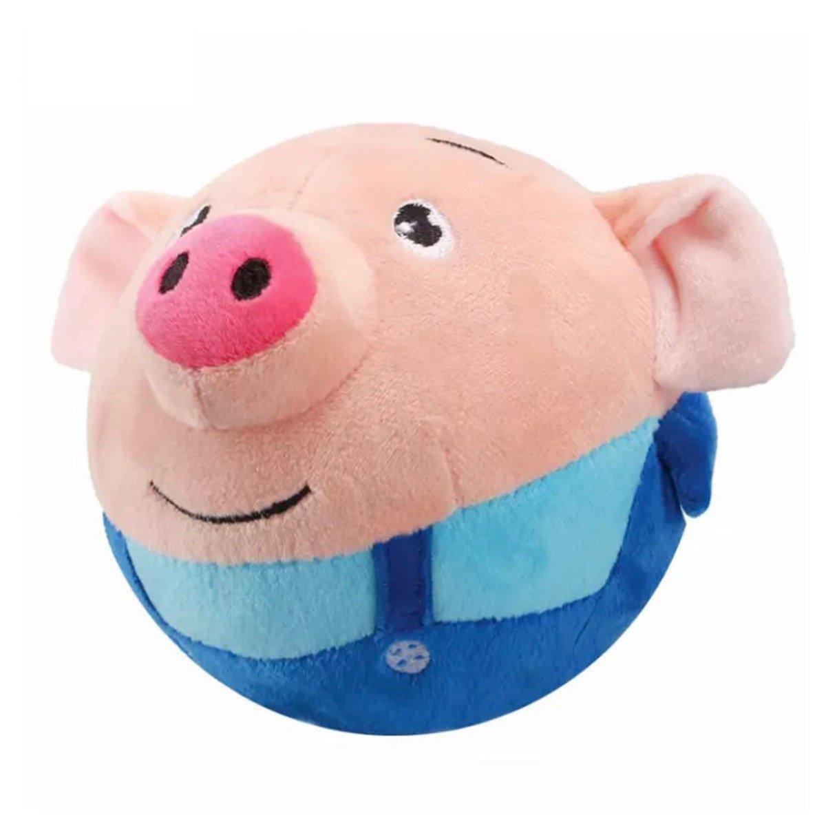Spud Jax Petshop Interactive Jumping Pig Toy for Pets Dogs Cats Fun Animal Bouncing Play Toy - Red Interactive Jumping Pig Toy for Pets Dogs Cats Fun Animal Bouncing Play Toy - Red Pet Care > Dog Supplies > Dog Apparel