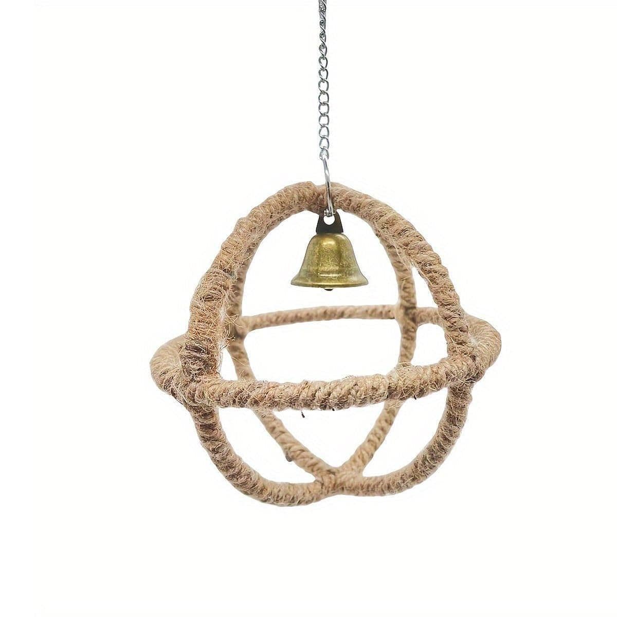 Spud Jax Petshop Interactive Parrot Hoop Swing Interactive Parrot Hoop Swing Pet Care > Bird > Bird Cage Accessories