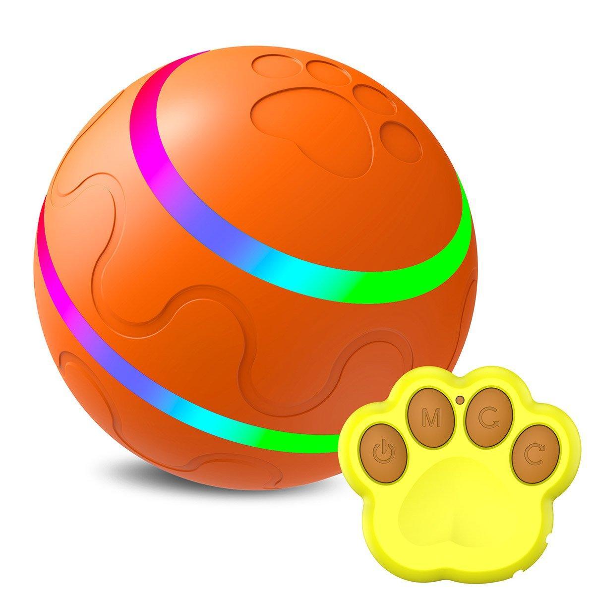 Spud Jax Petshop Interactive Smart Cat Dog Automatic Rolling Ball Self-Moving Kitten Pet Toys - Orange Interactive Smart Cat Dog Automatic Rolling Ball Self-Moving Kitten Pet Toys - Orange Pet Care > Dog Supplies > Dog Apparel