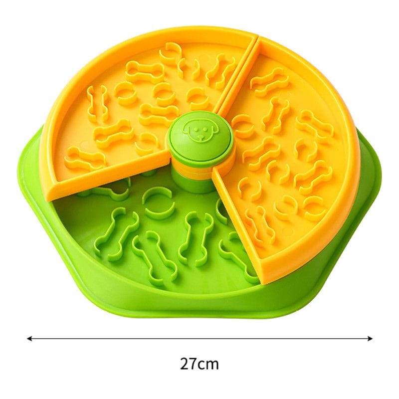 Spud Jax Petshop Large 360° Rotating Double-Layer Slow Feeder Bowl, 27 cm, Puzzle Feeder for Cats and Dogs Large 360° Rotating Double-Layer Slow Feeder Bowl, 27 cm, Puzzle Feeder for Cats and Dogs Pet Care > Dog Supplies > Dog Bowls, Feeders & Waterers