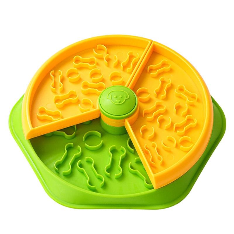 Spud Jax Petshop Large 360° Rotating Double-Layer Slow Feeder Bowl, 27 cm, Puzzle Feeder for Cats and Dogs Large 360° Rotating Double-Layer Slow Feeder Bowl, 27 cm, Puzzle Feeder for Cats and Dogs Pet Care > Dog Supplies > Dog Bowls, Feeders & Waterers