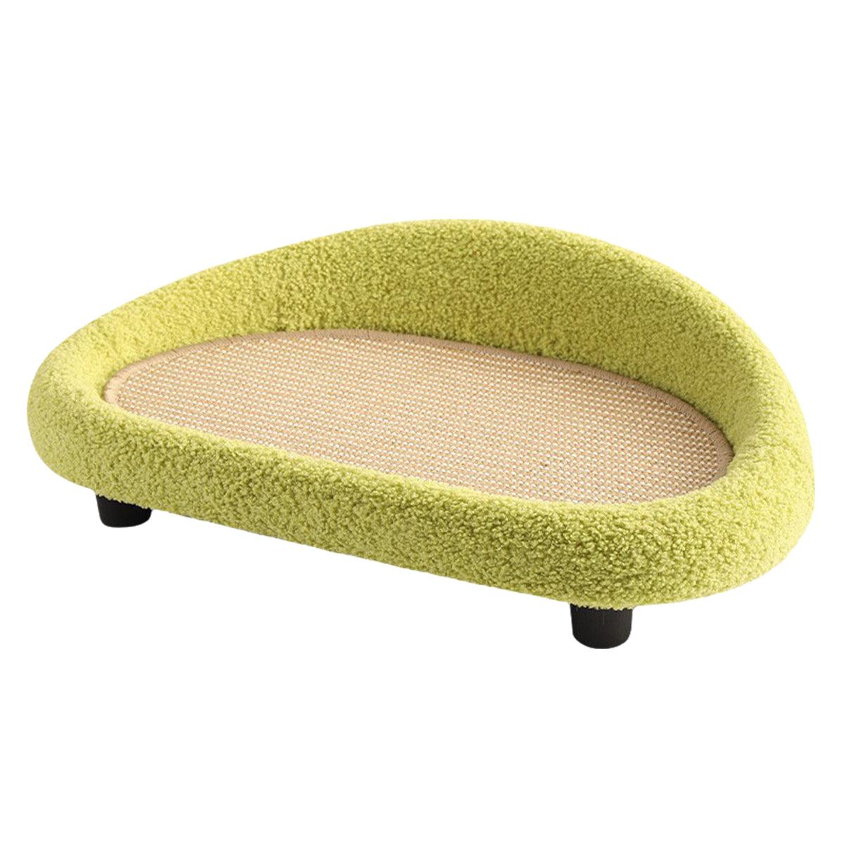 Spud Jax Petshop Large Cat Scratching Board Sofa Scratch Resistant Nest for Cats and Kittens - Green Large Cat Scratching Board Sofa Scratch Resistant Nest for Cats and Kittens - Green Pet Care > Cat Supplies > Cat Scratchers