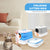 Spud Jax Petshop Large Foldable Cat Litter Box Plastic Toilet Easy Cleaning Pet Care > Cat Supplies