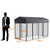 Spud Jax Petshop Large Outdoor Dog Kennel 250x120x165cm Pet Cage with Roof Large Outdoor Dog Kennel 250x120x165cm Pet Cage with Roof Pet Care > Dog Supplies > Dog Kennels
