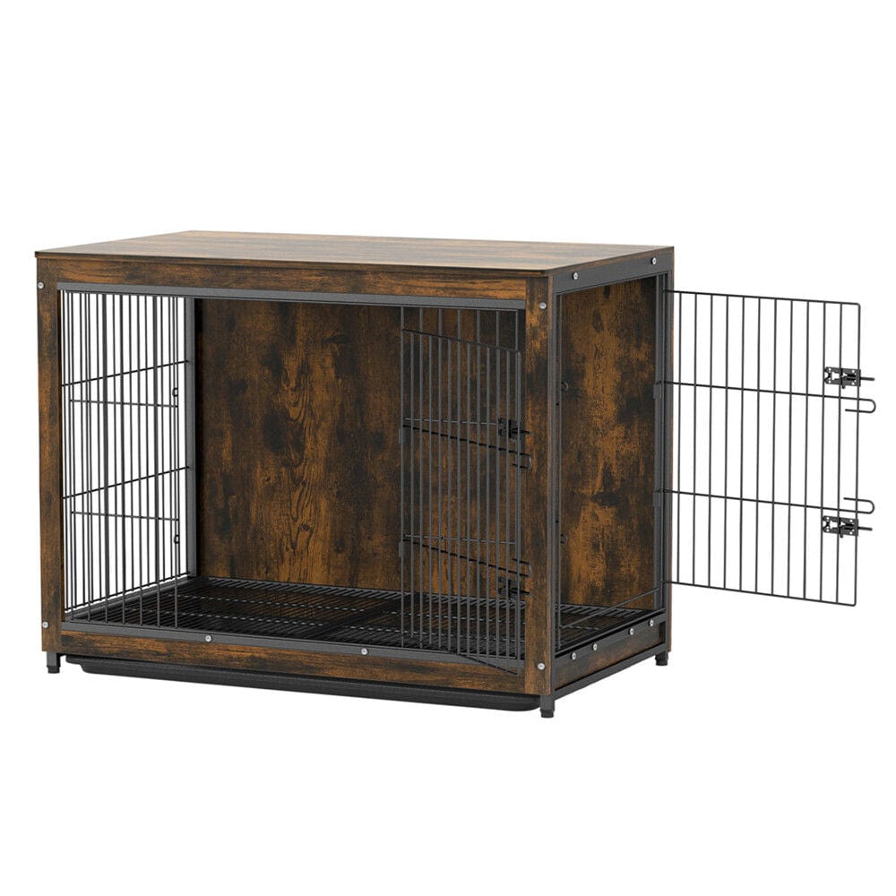 Spud Jax Petshop Large Wooden Dog Crate Kennel End Table Nightstand 100x59x74cm Large Wooden Dog Crate Kennel End Table Nightstand 100x59x74cm Pet Care > Dog Supplies > Dog Beds