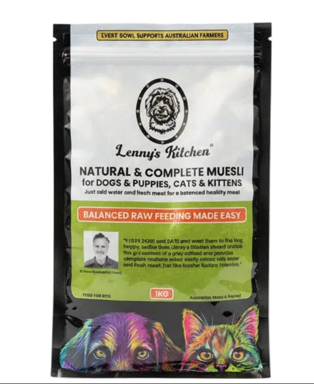 Spud Jax Petshop Lenny’s Kitchen Natural &amp; Complete Muesli Lenny’s Kitchen Natural &amp; Complete Muesli Pet Care