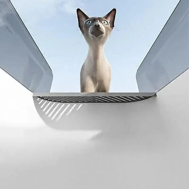 Spud Jax Petshop Litter Tray Box with Splash Guard and Wide Opening for Cats Open Top Design - Grey Litter Tray Box with Splash Guard and Wide Opening for Cats Open Top Design - Grey Pet Care > Cat Supplies > Cat Litter