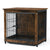Spud Jax Petshop Medium Wooden Dog Crate Kennel 80.5x59x70cm End Table Nightstand Medium Wooden Dog Crate Kennel 80.5x59x70cm End Table Nightstand Pet Care > Dog Supplies > Dog Beds