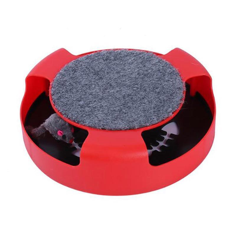 Spud Jax Petshop Motion Kitten Cat Toy Catch The Mouse Chase Interactive Cat Training Scratchpad - Red Motion Kitten Cat Toy Catch The Mouse Chase Interactive Cat Training Scratchpad - Red Pet Care > Toys > Dog Toys