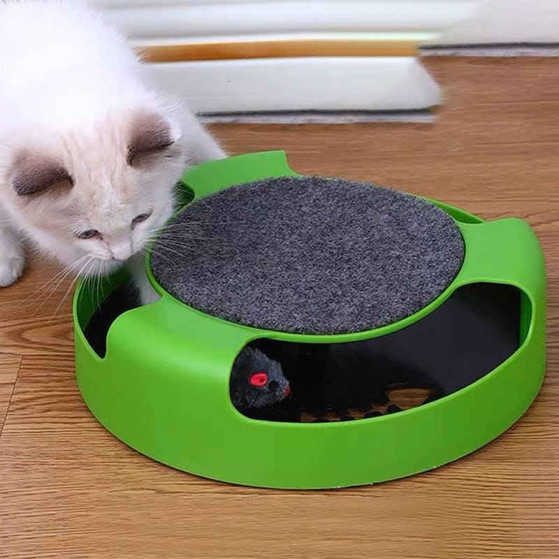 Spud Jax Petshop Motion Kitten Cat Toy Catch The Mouse Chase Interactive Cat Training Scratchpad - Red Motion Kitten Cat Toy Catch The Mouse Chase Interactive Cat Training Scratchpad - Red Pet Care > Toys > Dog Toys