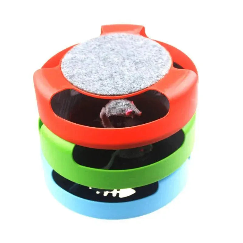 Spud Jax Petshop Motion Kitten Cat Toy Catch The Mouse Chase Interactive Cat Training Scratchpad - Red Motion Kitten Cat Toy Catch The Mouse Chase Interactive Cat Training Scratchpad - Red Pet Care > Toys > Dog Toys