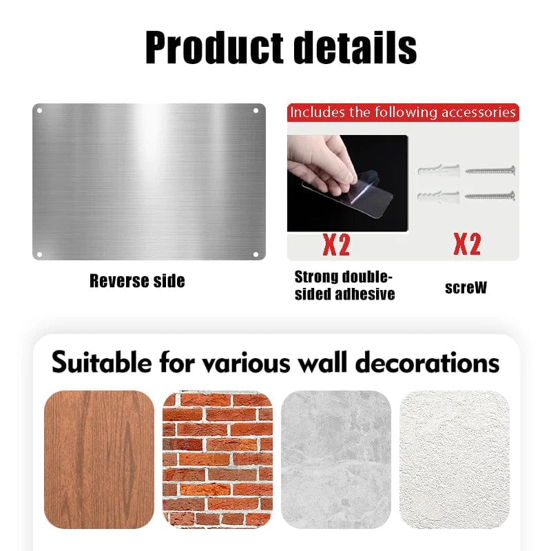 Spud Jax Petshop NNEOBA Boxer Dog Aluminum Wall Art - 12x16in Decorative Print Home & Garden > Decor > Vases & Table Decor