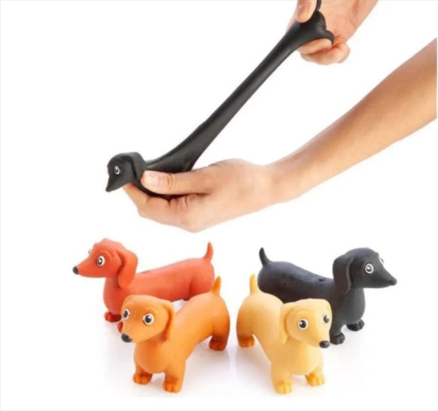 Spud Jax Petshop Novelty Stretch Dachshund Sausage Dog Toy (SELECTED AT RANDOM) Novelty Stretch Dachshund Sausage Dog Toy (SELECTED AT RANDOM) Pet Care > Toys > Dog Toys