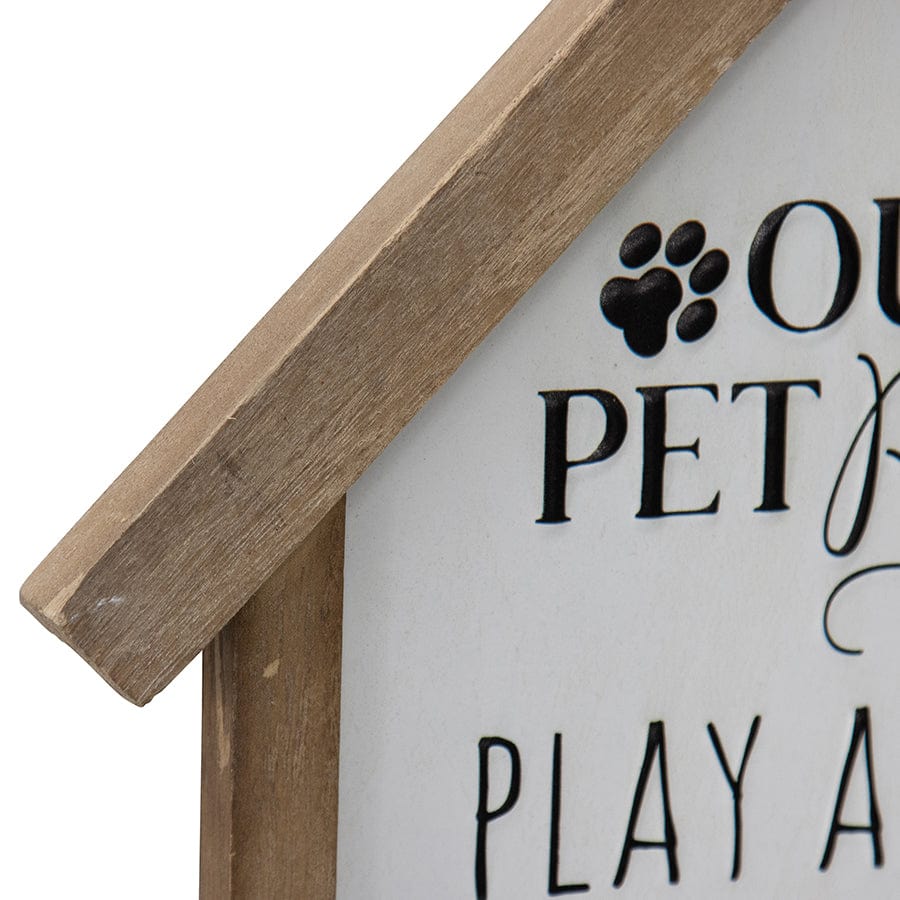 Spud Jax Petshop Our Pet Rules Wall Sign 33x66cm Our Pet Rules Wall Sign 33x66cm Pet Care > Dog Supplies > Dog Beds