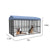 Spud Jax Petshop Pawhub Heavy Duty Dog Cage Black Metal Kennel Indoor Outdoor 3M Pawhub Heavy Duty Dog Cage Black Metal Kennel Indoor Outdoor 3M Pet Care > Dog Supplies > Dog Kennels