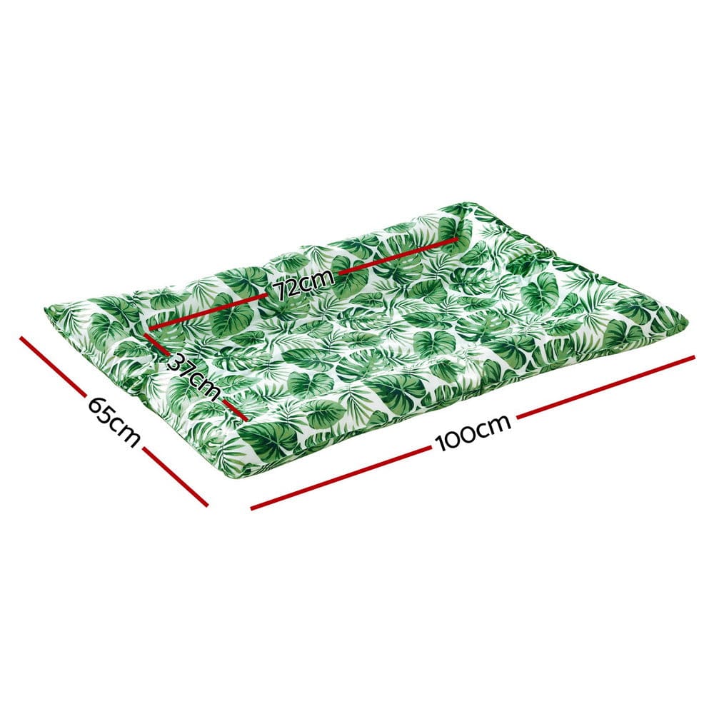 Spud Jax Petshop i.Pet Pet Cooling Mat Gel Dog Cat Self-cool Puppy Pad Large Bed Summer Green Pet Care > Dog Supplies > Dog Beds