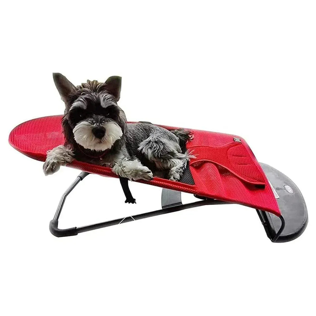 Spud Jax Petshop Pet Rocking Chair for Dogs Cats Foldable Pet Bed Portable Sleeping Lounger Chair - Red Pet Rocking Chair for Dogs Cats Foldable Pet Bed Portable Sleeping Lounger Chair - Red Pet Care > Cat Supplies > Cat Furniture