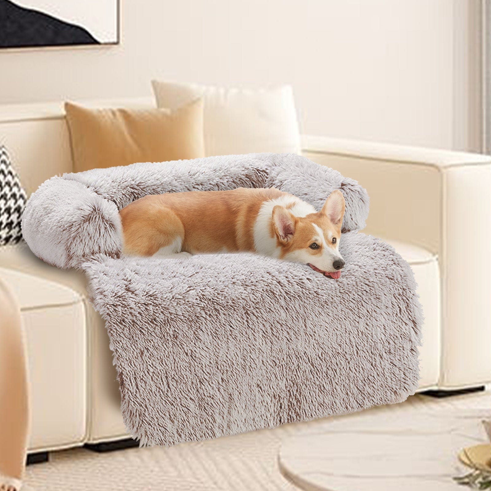 Spud Jax Petshop Pet Sofa Bed Dog Calming Sofa Cover Protector Cushion Plush Mat M Pet Sofa Bed Dog Calming Sofa Cover Protector Cushion Plush Mat M Pet Care > Dog Supplies > Dog Beds