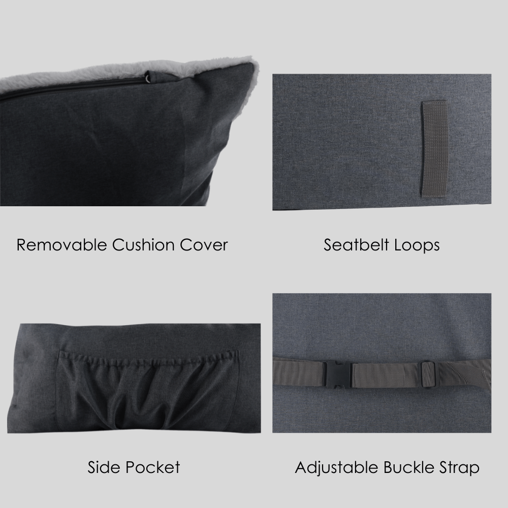 Spud Jax Petshop Premium Dog Booster Seat for Medium Pets Pet Care > Dog Supplies