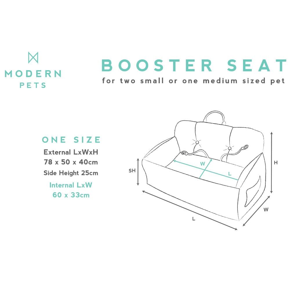 Spud Jax Petshop Premium Dog Booster Seat for Medium Pets Pet Care > Dog Supplies