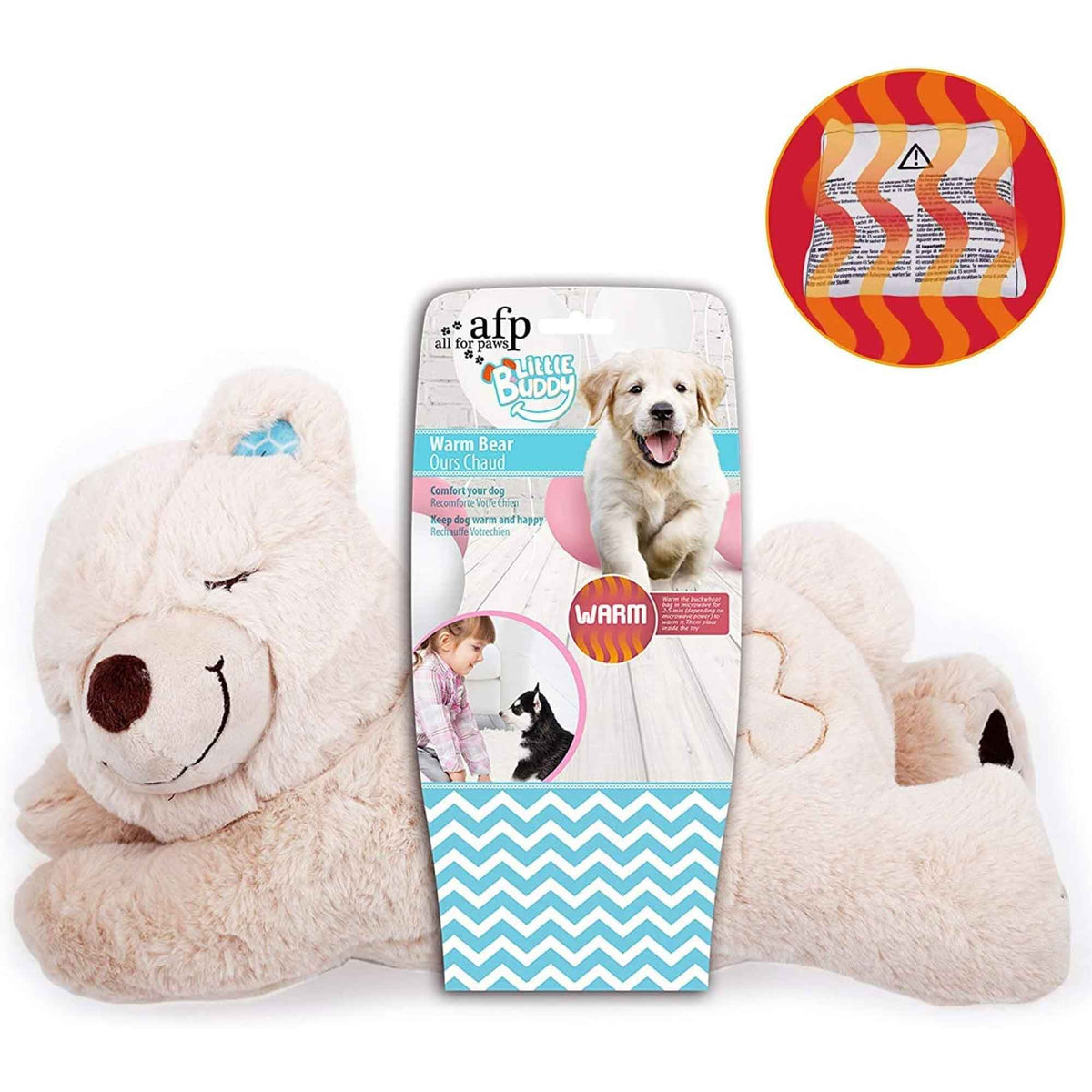 Spud Jax Petshop Puppy Warm Toy Bear Dog Heat Pack Comfort Plush Soft Toys Feeling Sleep Aid AFP Puppy Warm Toy Bear Dog Heat Pack Comfort Plush Soft Toys Feeling Sleep Aid AFP Pet Care > Toys > Dog Toys