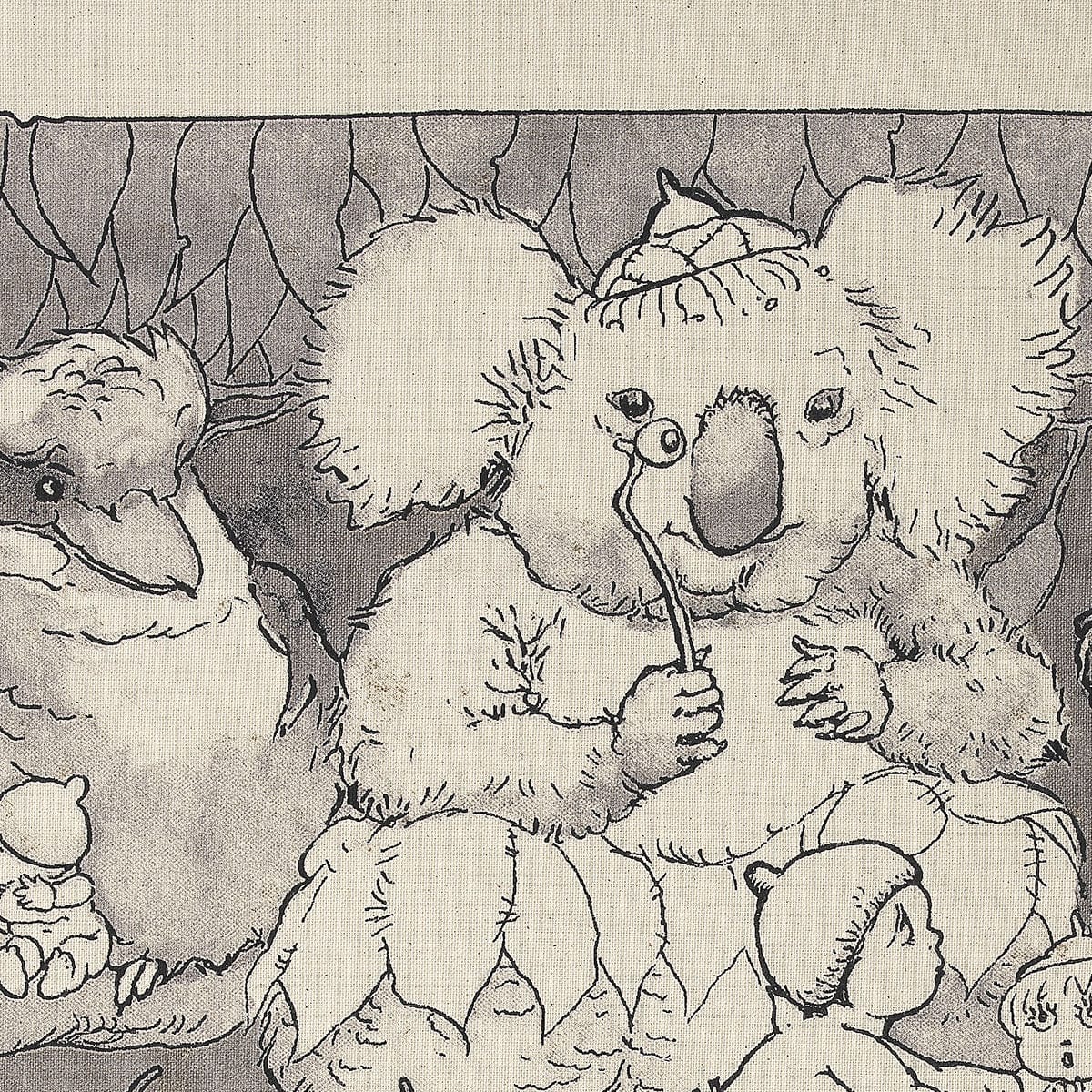 Spud Jax Petshop Set of 2 May Gibbs Mrs Bear's Party Cotton Heritage Tea Towels 50 x 70 cm Occasions > Christmas > Christmas Wreaths & Garlands