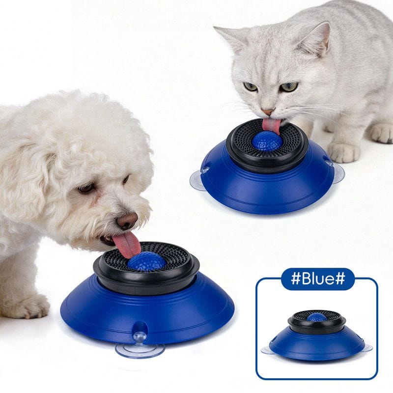 Spud Jax Petshop Slow Feeder Lick Bowl, Universal for Cats and Dogs, a Fun and Stimulating Feeding Tool - Blue Slow Feeder Lick Bowl, Universal for Cats and Dogs, a Fun and Stimulating Feeding Tool - Blue Pet Care > Dog Supplies > Dog Bowls, Feeders & Waterers