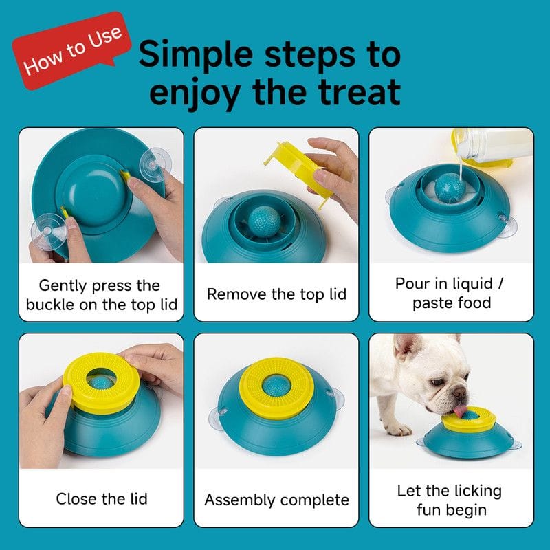 Spud Jax Petshop Slow Feeder Lick Bowl, Universal for Cats and Dogs, a Fun and Stimulating Feeding Tool - Green Slow Feeder Lick Bowl, Universal for Cats and Dogs, a Fun and Stimulating Feeding Tool - Green Pet Care > Dog Supplies > Dog Bowls, Feeders & Waterers