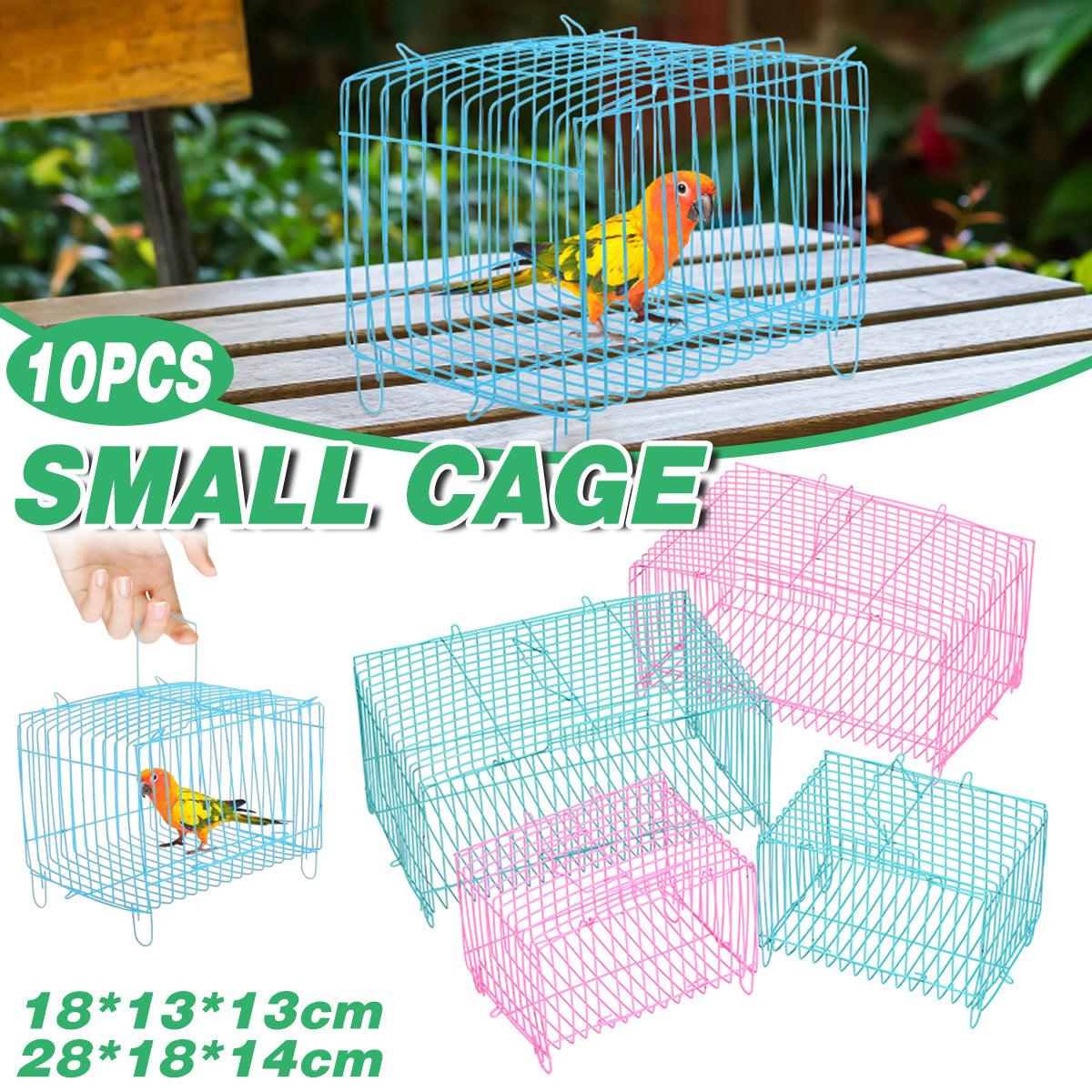Spud Jax Petshop Small Bird Transport Collapsible Cage Travel Pet Carrier Portable Folding Cage - S Small Bird Transport Collapsible Cage Travel Pet Carrier Portable Folding Cage - S Pet Care > Bird > Bird Cages & Stands