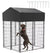 Spud Jax Petshop Small Outdoor Dog Kennel Pet Cage with Roof Cover 125x120x165cm Small Outdoor Dog Kennel Pet Cage with Roof Cover 125x120x165cm Pet Care > Dog Supplies > Dog Kennels