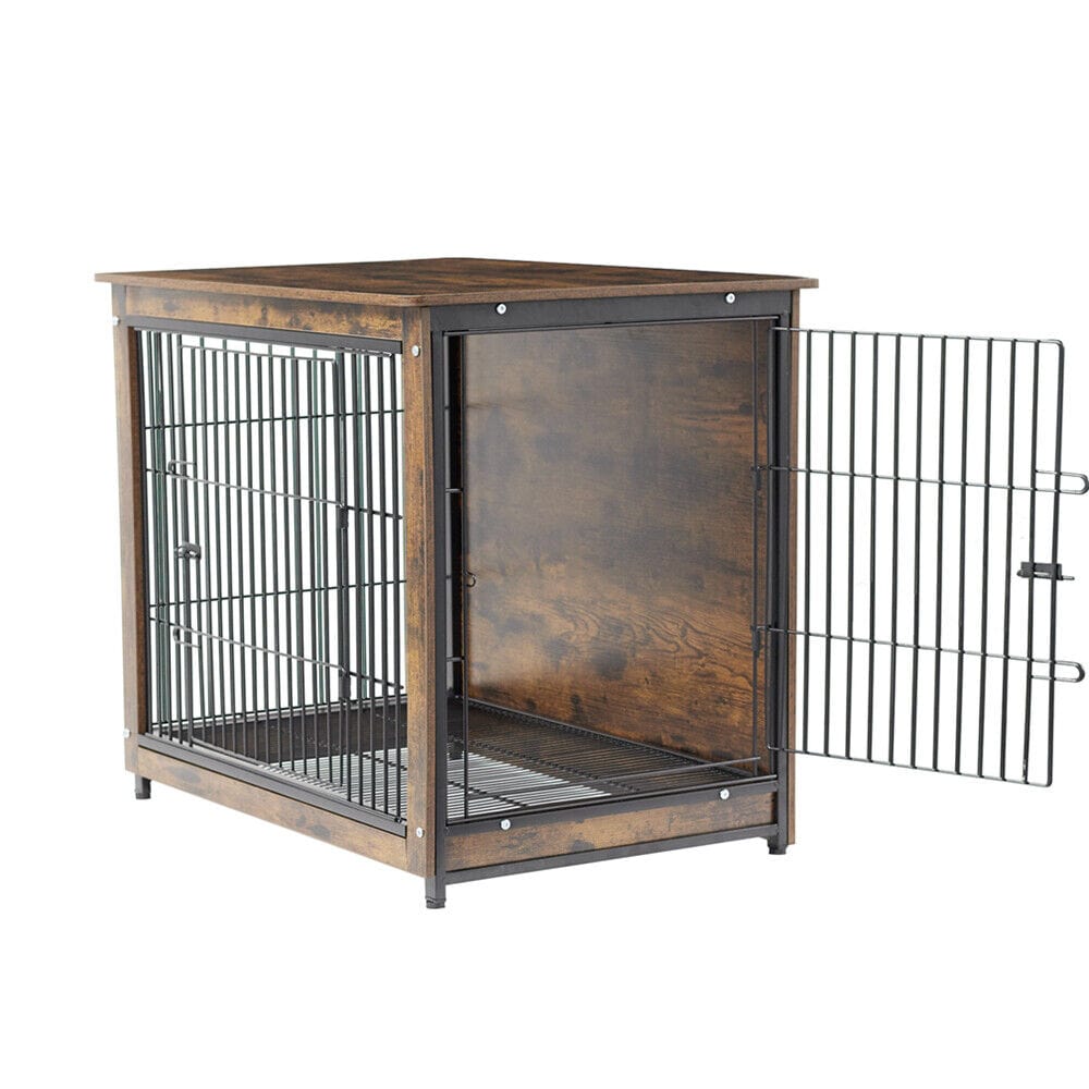 Spud Jax Petshop Small Wooden Dog Crate Indoor Kennel 63x51x59cm End Table Nightstand Small Wooden Dog Crate Indoor Kennel 63x51x59cm End Table Nightstand Pet Care > Dog Supplies > Dog Beds