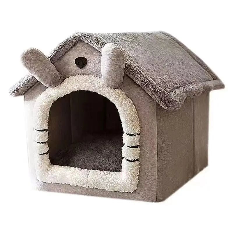 Spud Jax Petshop Soft Indoor Dog House & Bed, Washable Grey Soft Indoor Dog House & Bed, Washable Grey Pet Care > Cat Supplies > Cat Furniture