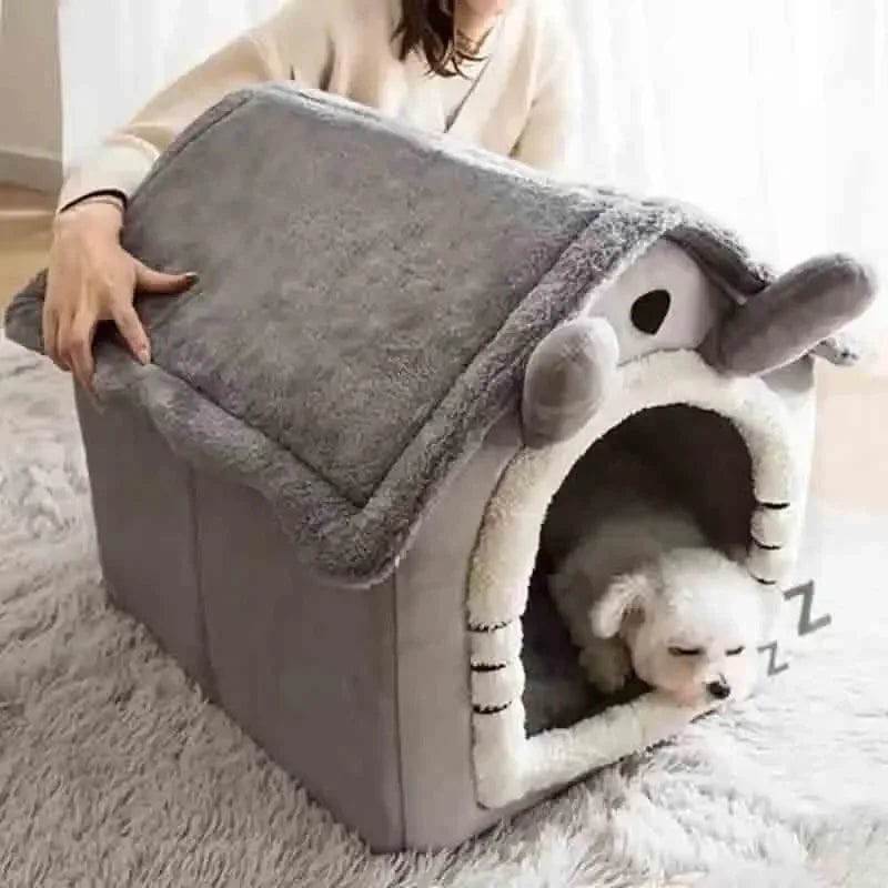 Spud Jax Petshop Soft Indoor Dog House & Bed - Washable Grey Soft Indoor Dog House & Bed - Washable Grey Pet Care > Cat Supplies > Cat Furniture