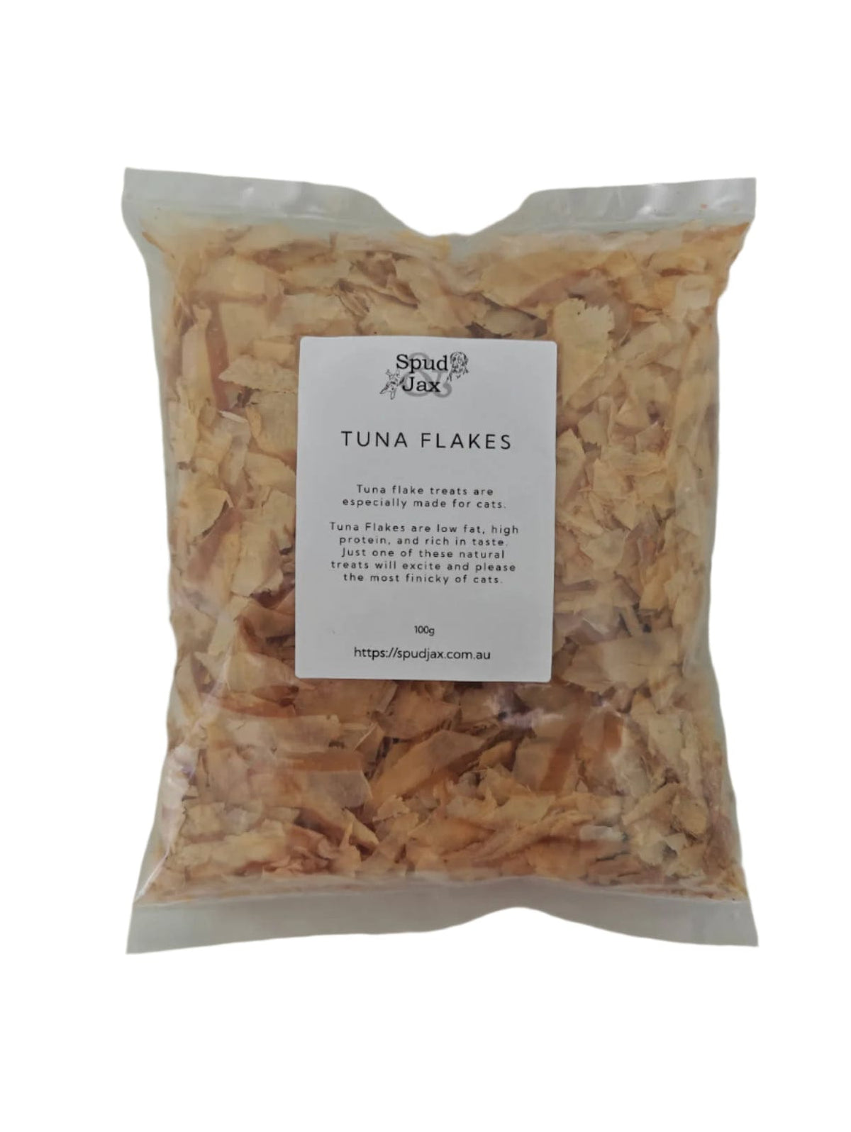Spud Jax Petshop Tuna Flakes for Cats Tuna Flakes for Cats Cat Treats
