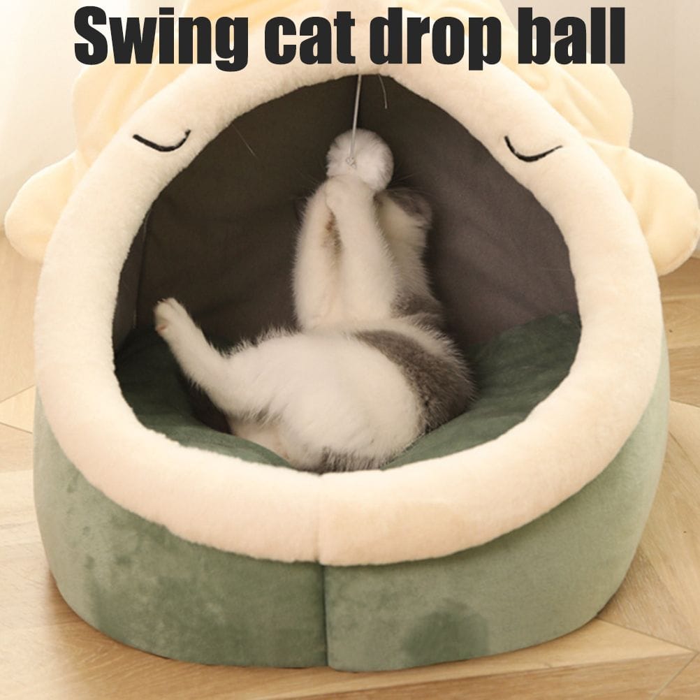 Spud Jax Petshop Warm Cozy Pet Bed Non Slip Bottom Cat House Cushion Removable and Washable Pet Sleeping Nest Bed Warm Cozy Pet Bed Non Slip Bottom Cat House Cushion Removable and Washable Pet Sleeping Nest Bed Pet Care > Dog Supplies > Dog Beds